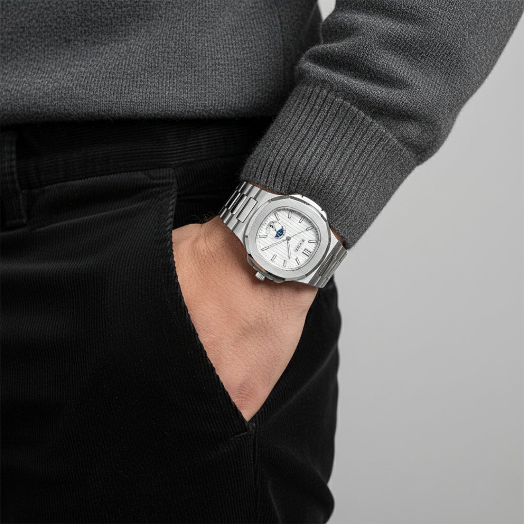 NAUTIQUE  MOONPHASE -  41mm