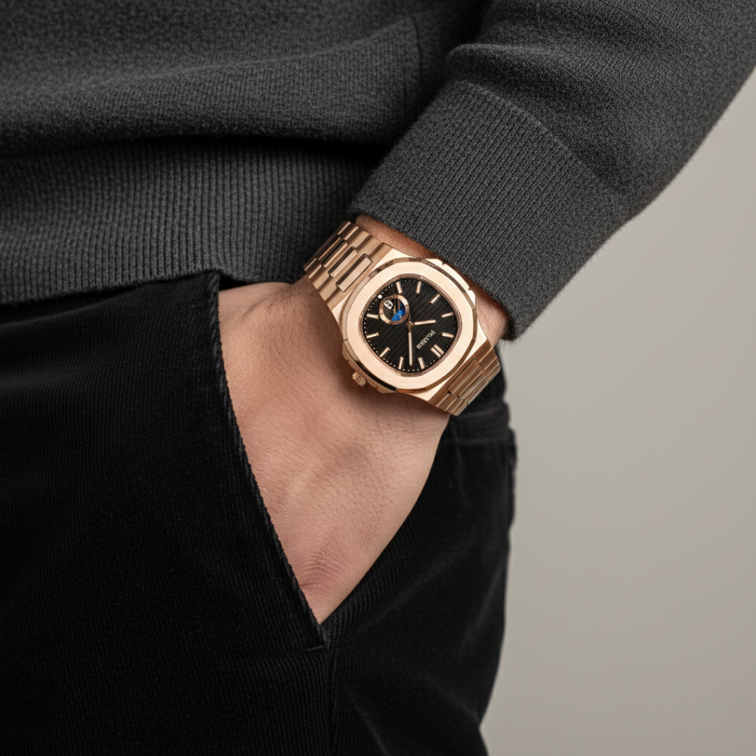 NAUTIQUE  MOONPHASE -  41mm