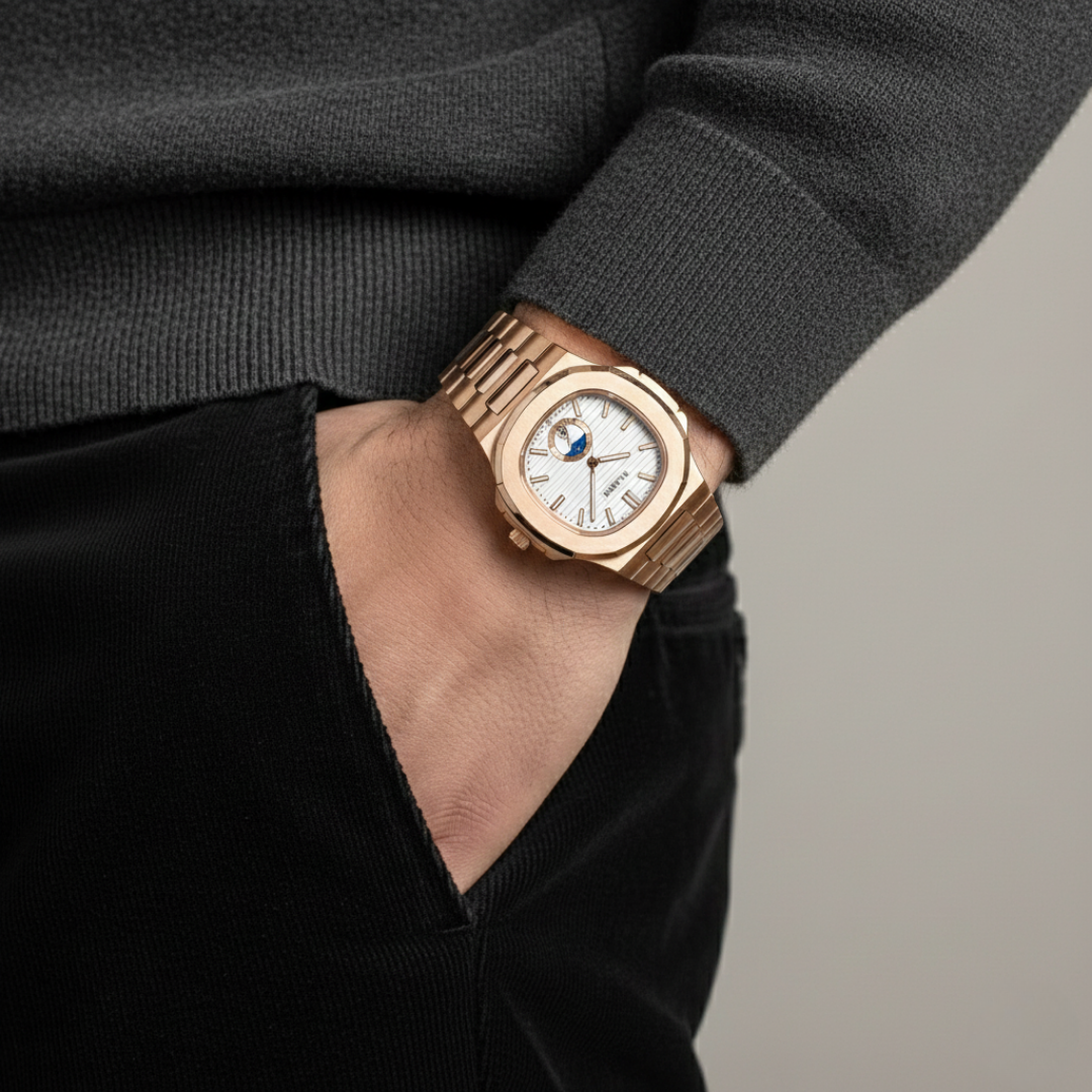 NAUTIQUE  MOONPHASE -  41mm