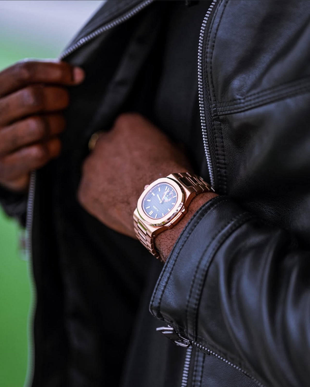 Nautique Moonphase, Gold Onyx
