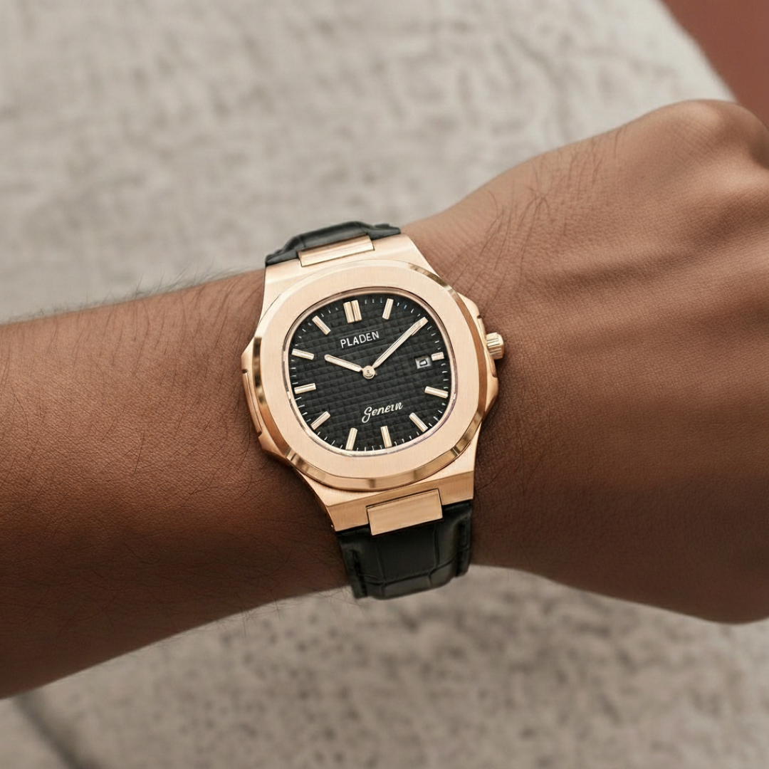 NAUTIQUE ALLIGATOR STRAP - 44mm