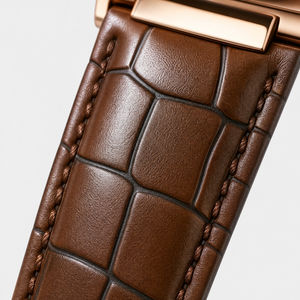 NAUTIQUE ALLIGATOR STRAP - 44mm