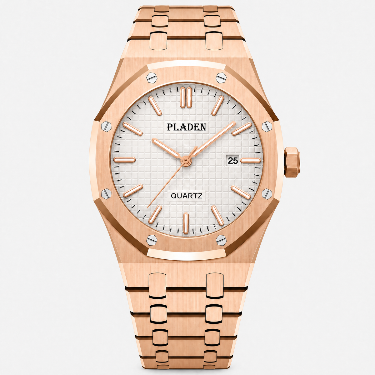 Grand Oak Rosegold White